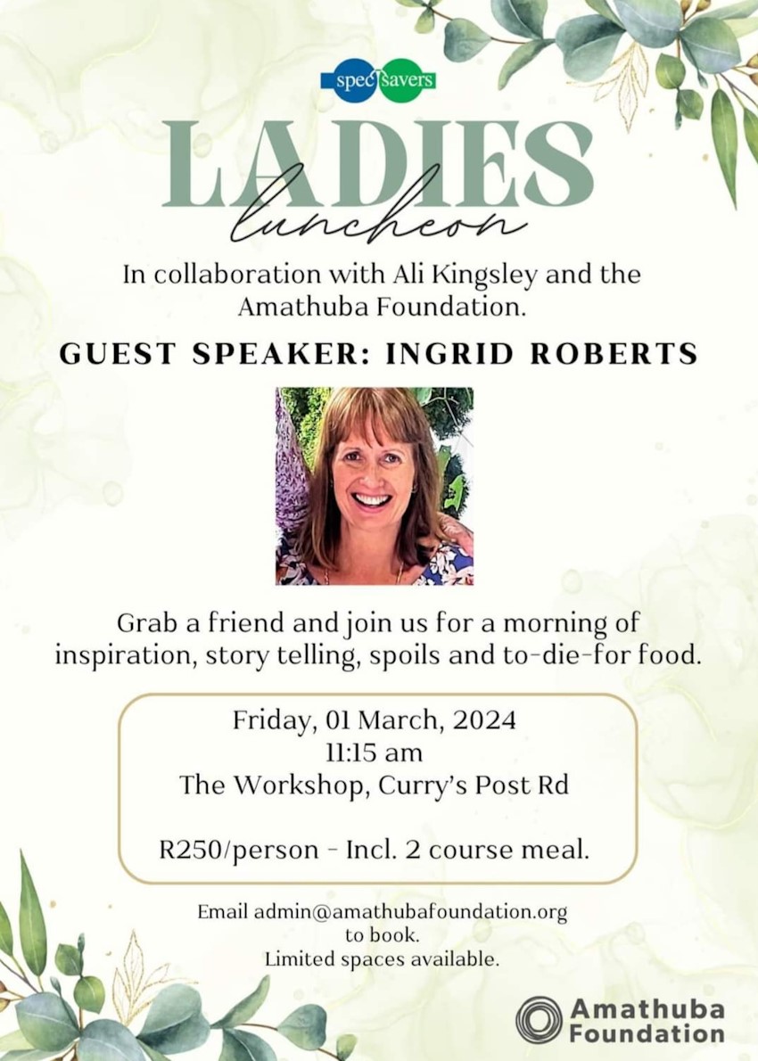 1 march workshop ladies event