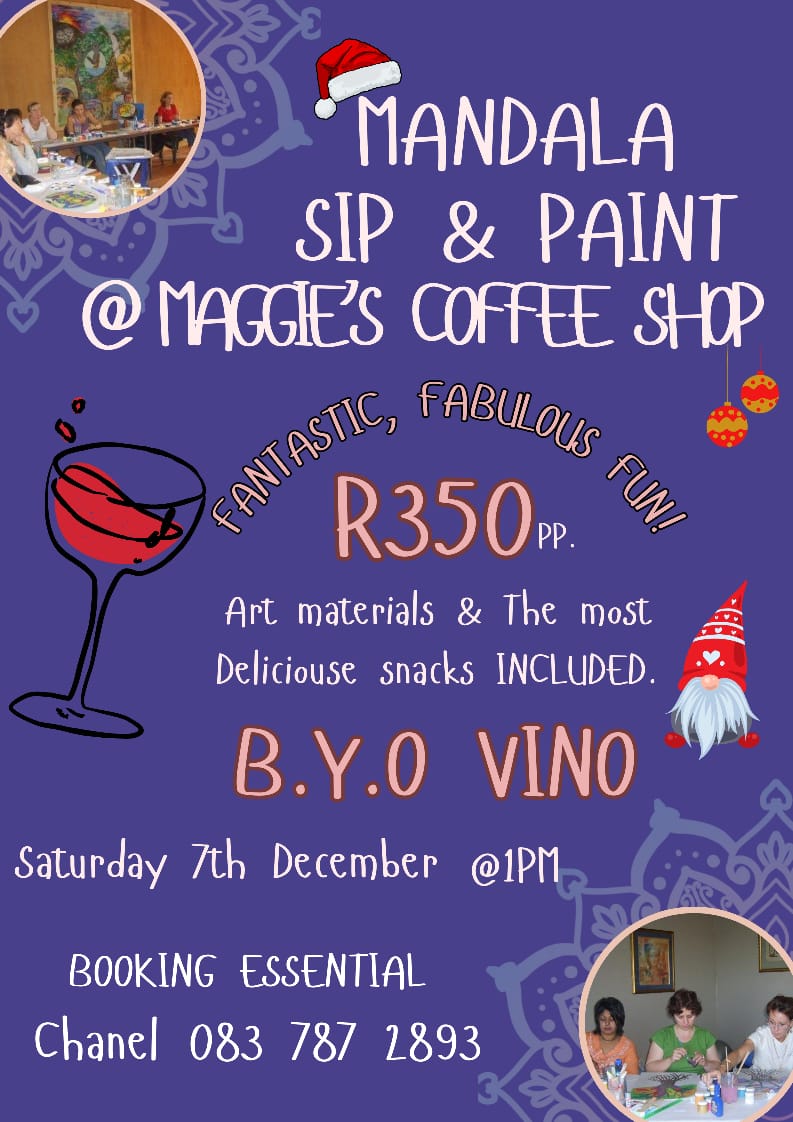 7 dec sip n mandala paint