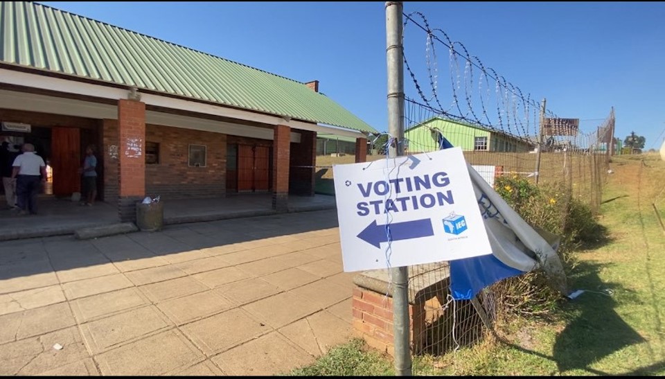 mpophomeni voting station