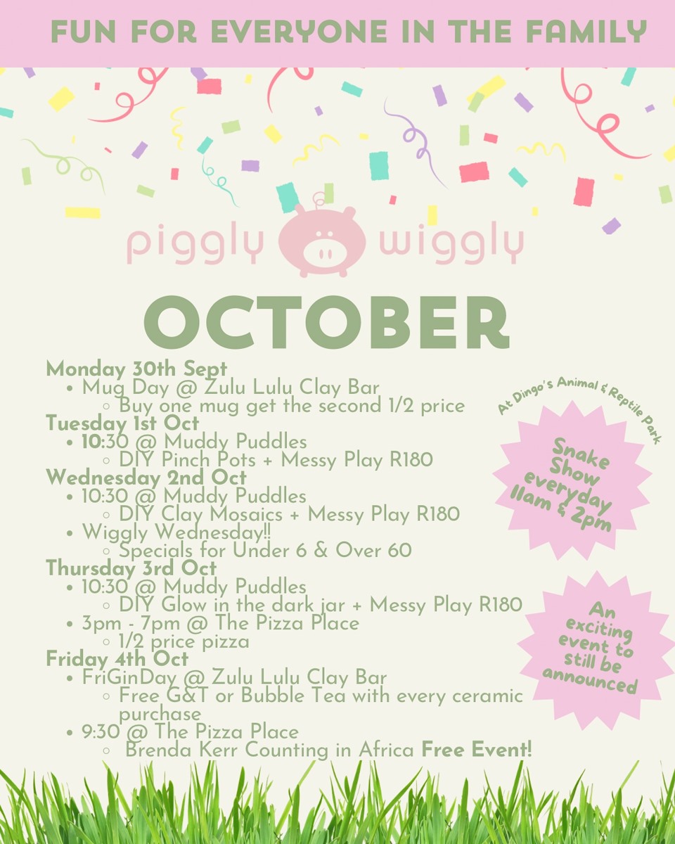 piggly oct holiday plans