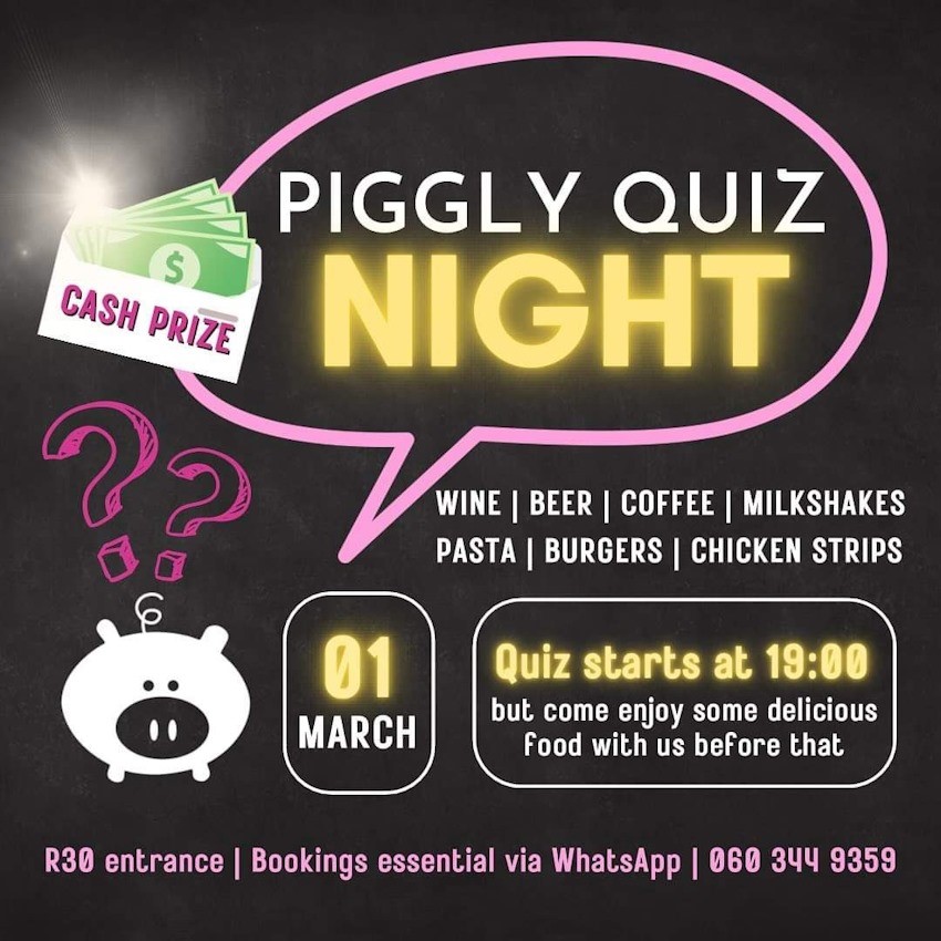 piggly quiz night