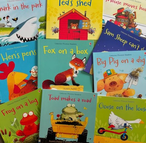 usborne phonics readers