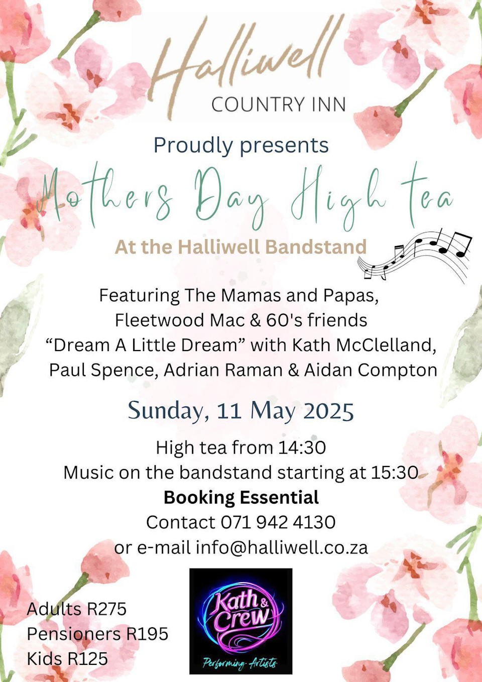 11 may howick halliwell mother sday
