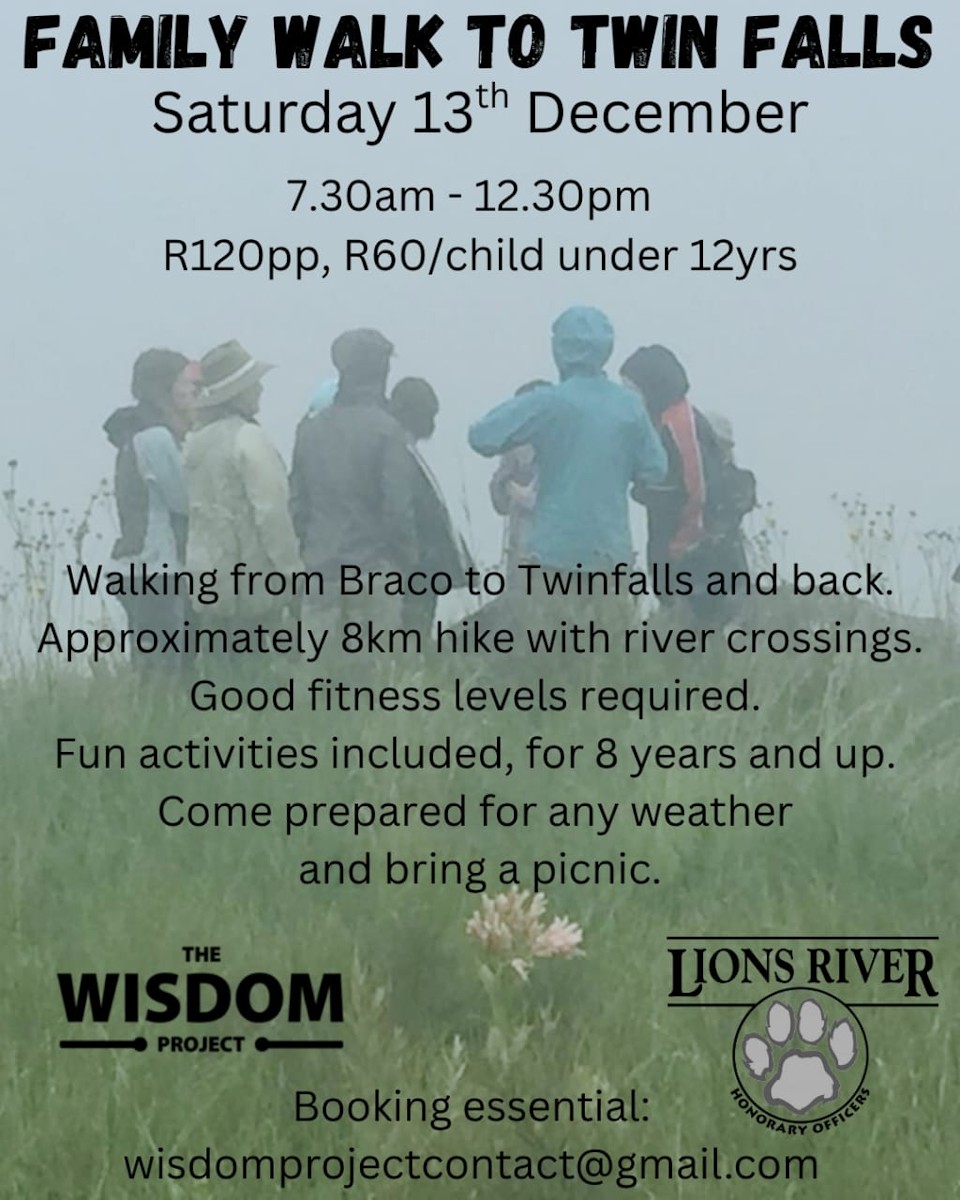 13 dec howick falls walk at braco