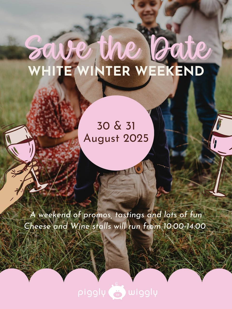 31 aug white winter weekend piggly wiggly