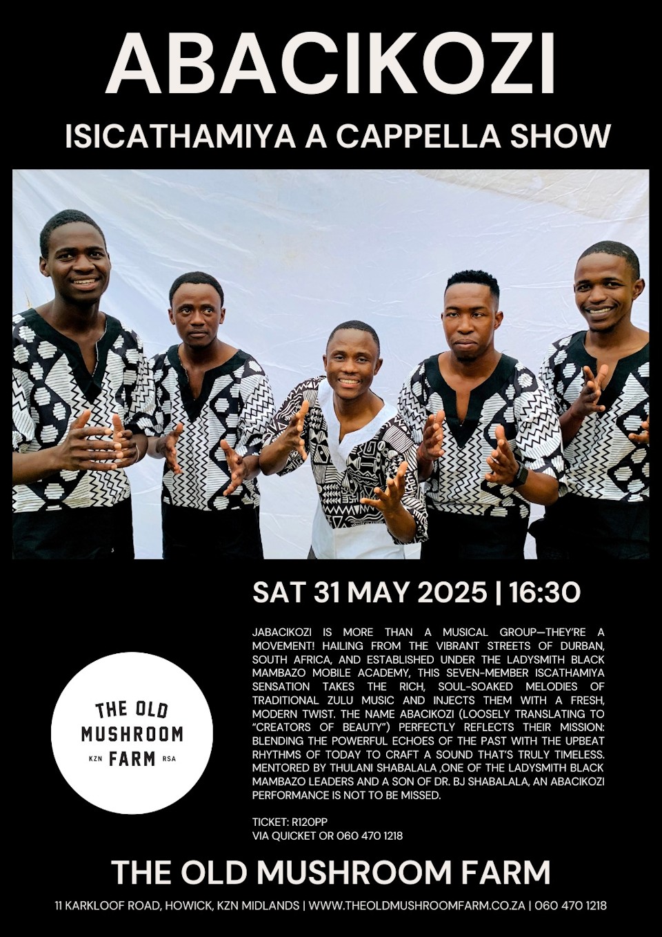 31 may howick omf