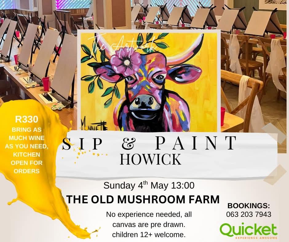 4 may howick sip and paint