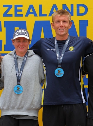 Medal presentation