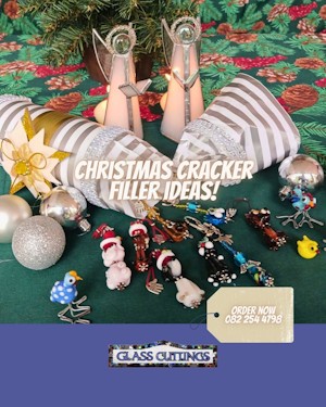 glass cuttings christmas ideas