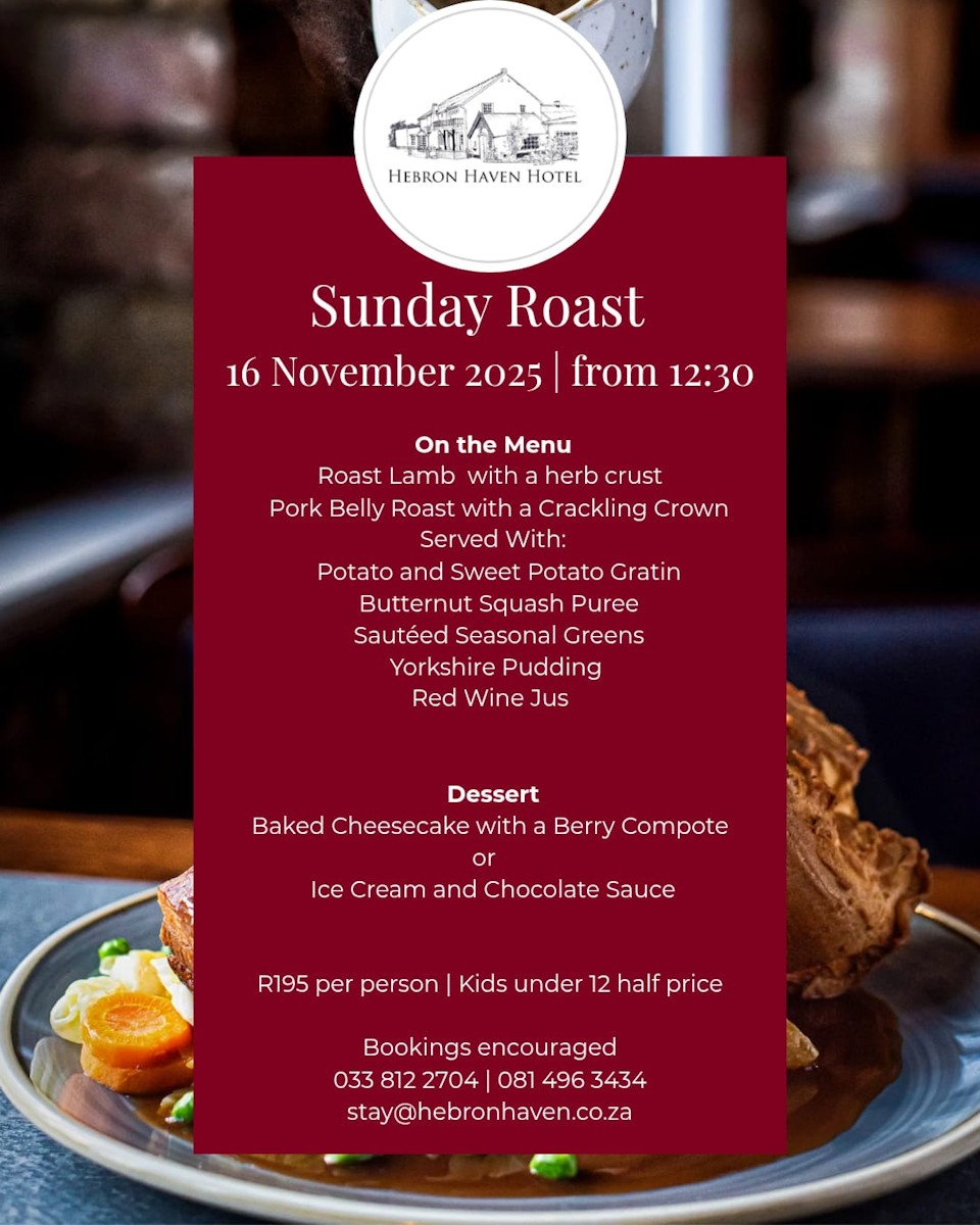hebron haven sunday roast
