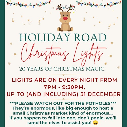 holiday road lights