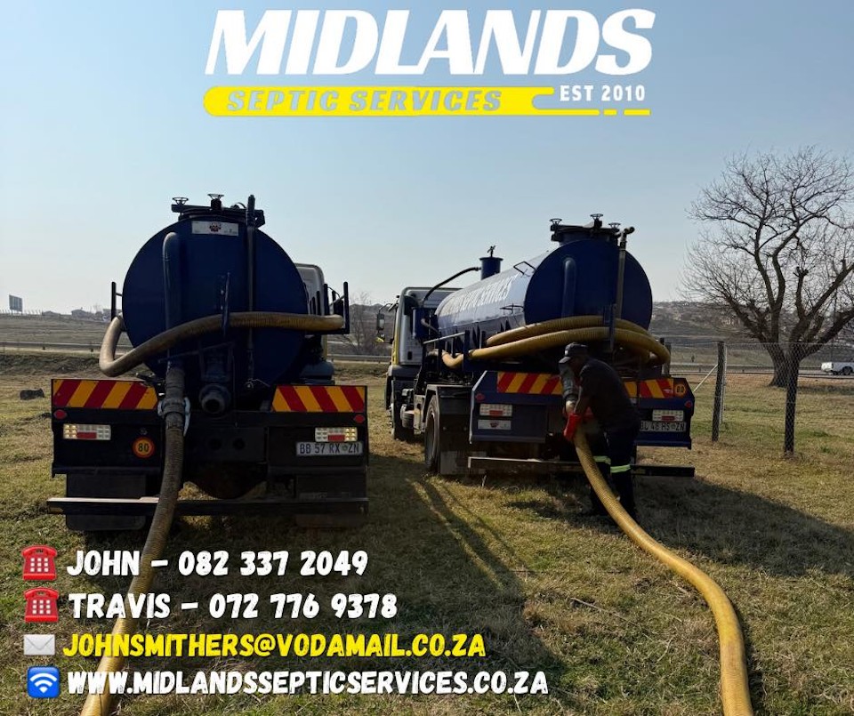 midlands septic services howick to mooi river