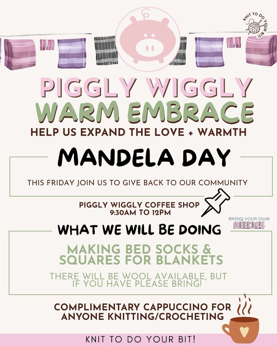 piggly wiggly warm embrace on mandela day