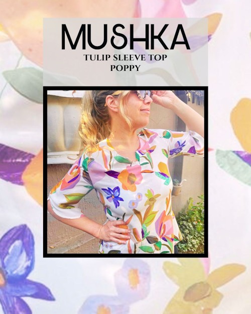 poppy top by mushka