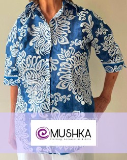 Cotton Voile tops mushka