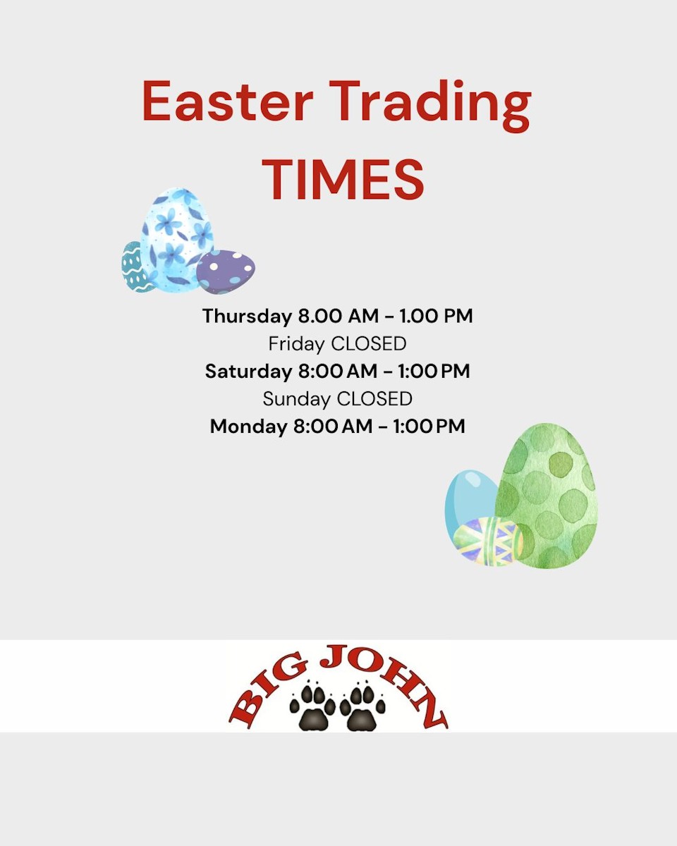 Easter Times Big Joh 2026