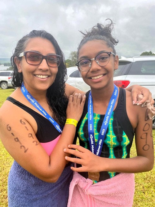 Kiara Naidoo and mom Mayuri Bhowan in 2025