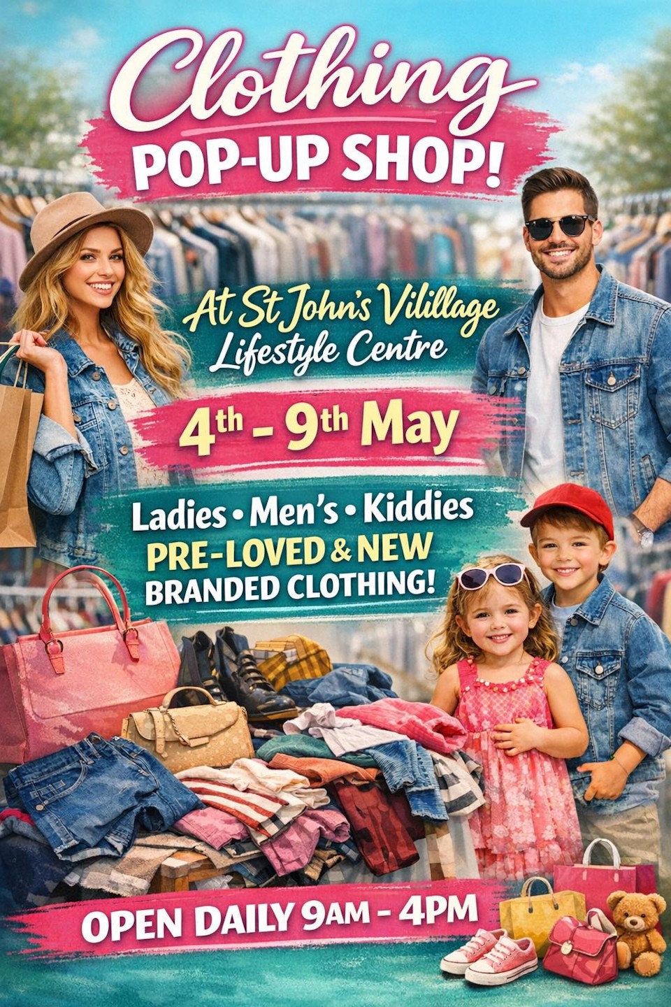 clothing pop up st johns village