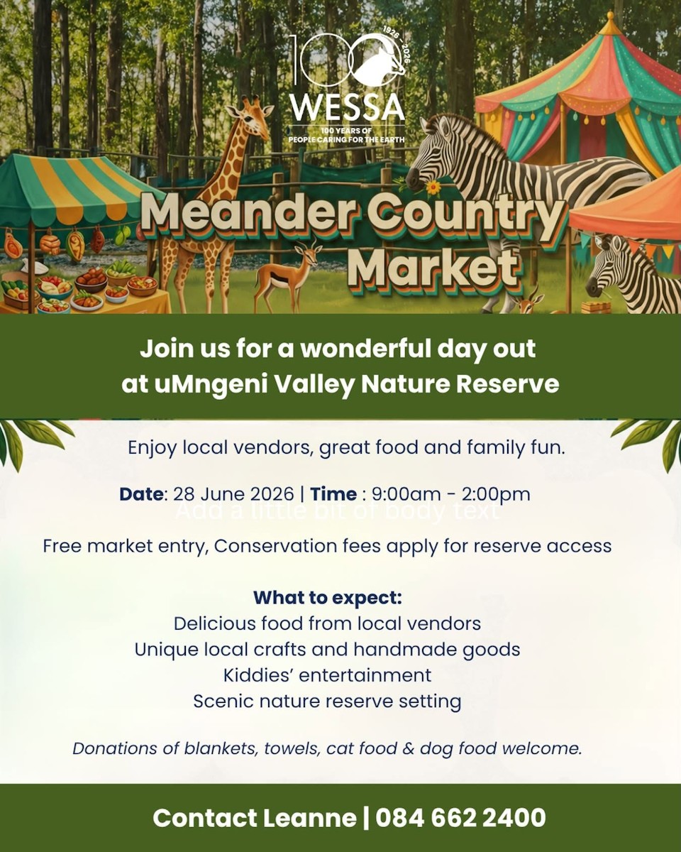 wessa meander country market 28 june
