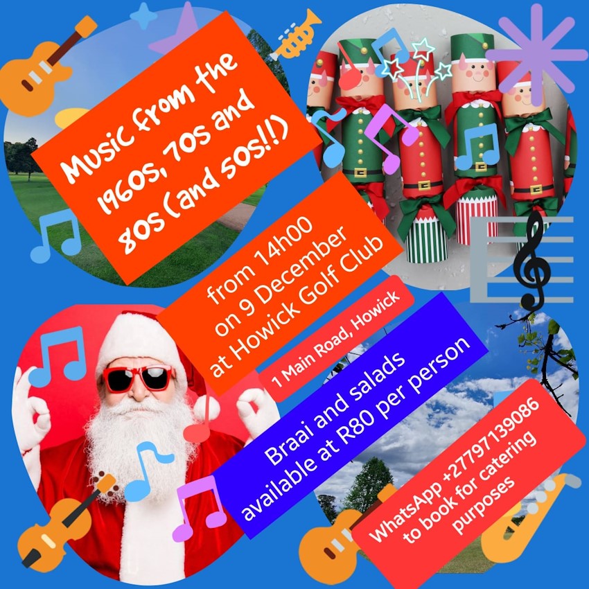 8 dec howick golf club braai