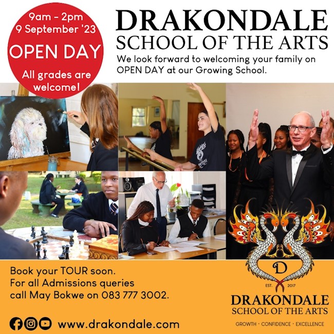Drakondale OPEN DAY 9 September 2023