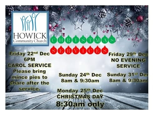 christmas howick