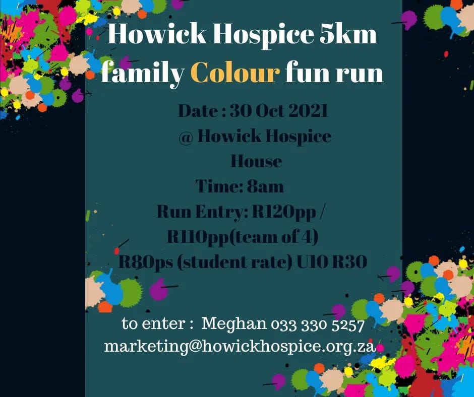colour run howick hospice 2021