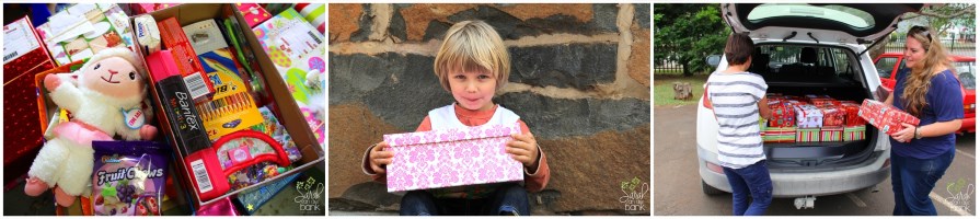 santa shoebox