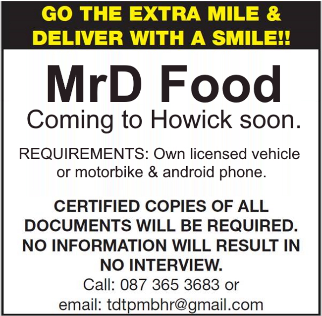 MrD Food Howick July 2022