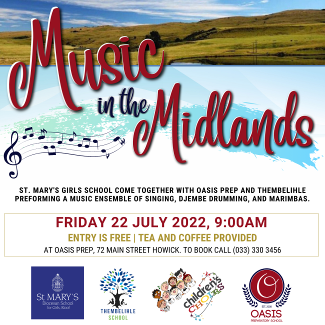 howick oasis prep music in the midlands
