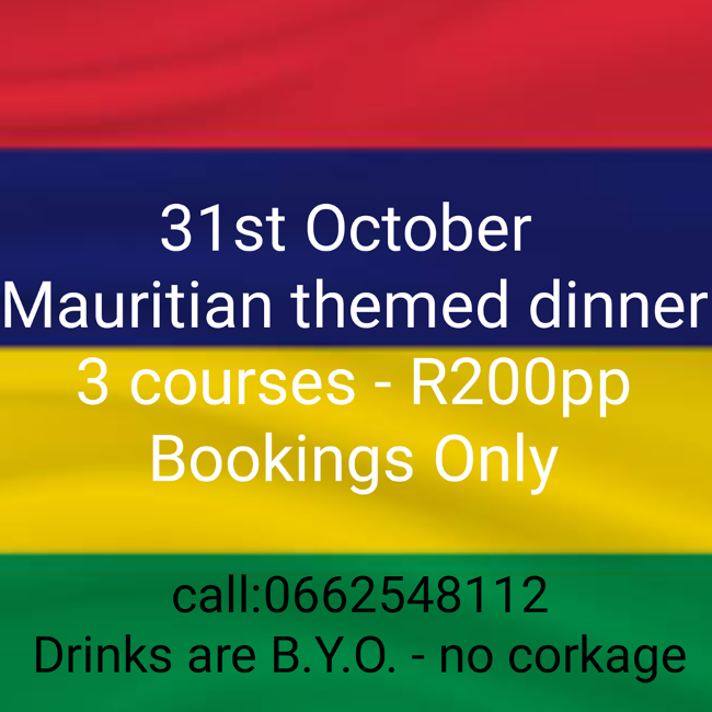 mauritian dinner theme