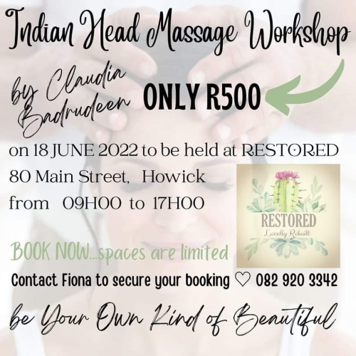 indian head massage workshop copy