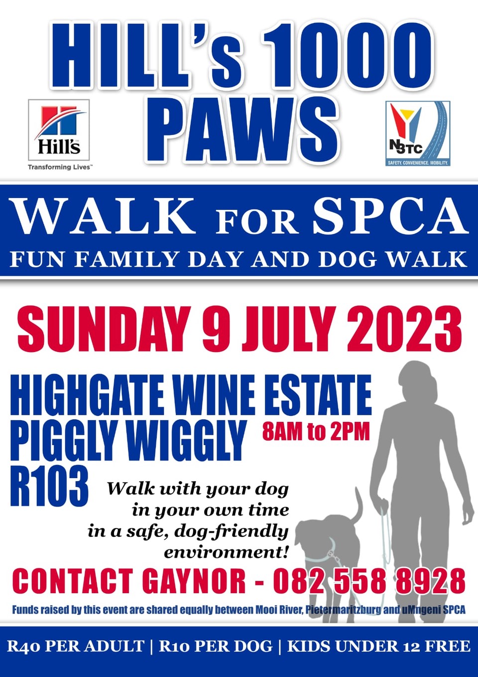 1000 paws walk