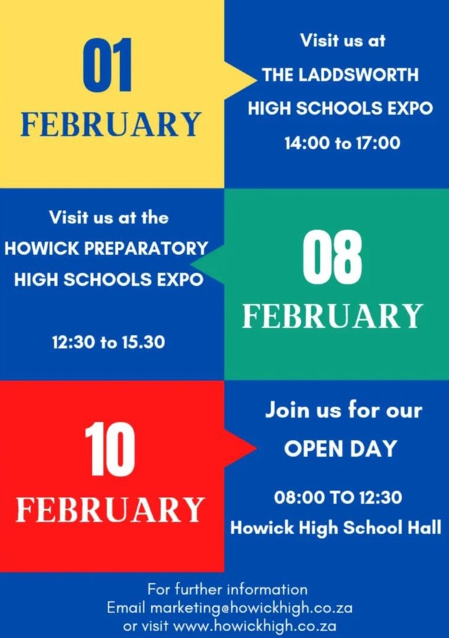 howick high open day
