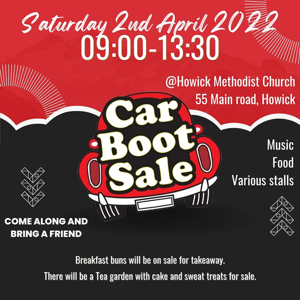 howick car boot sale 2022
