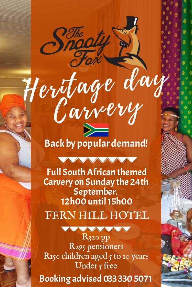 23 sept heritage day carvery