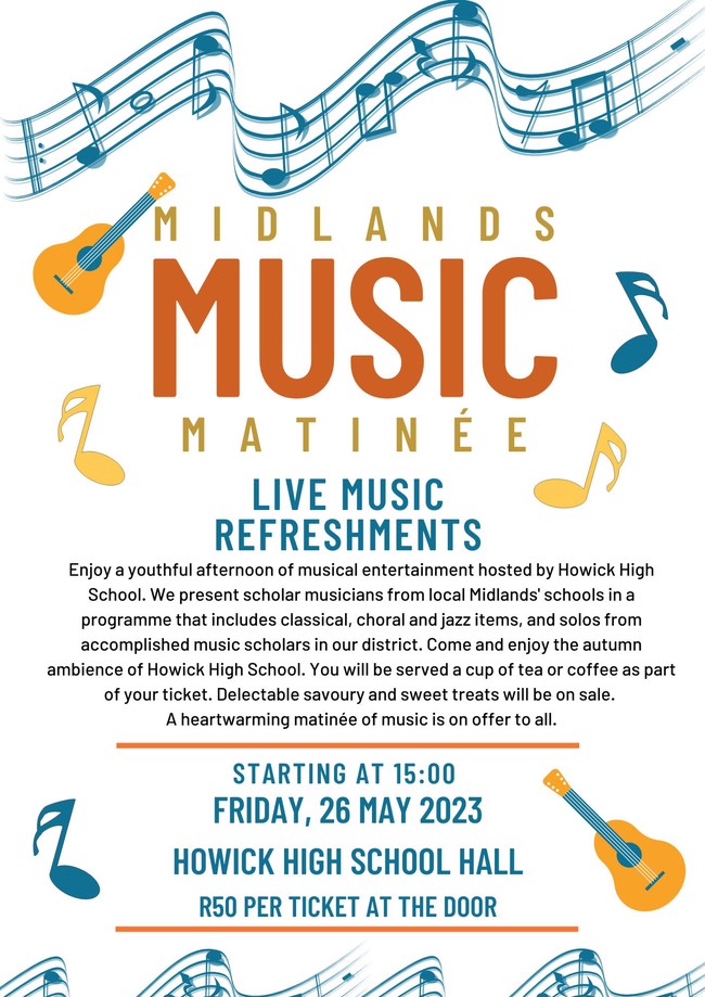 26 may howick mid music matinee