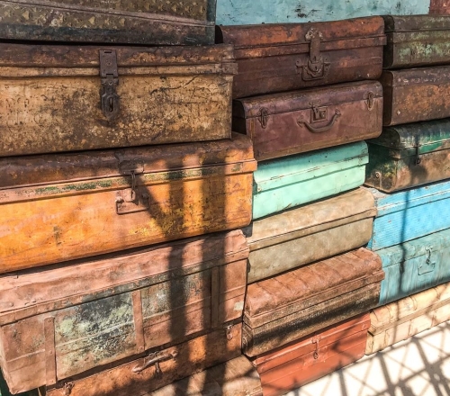 suitcases